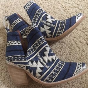 Jeffrey Campbell Cromwell Tribal Ankle Boots